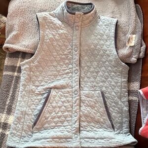 Orvis Quilted blue Women’s Vest size Medium